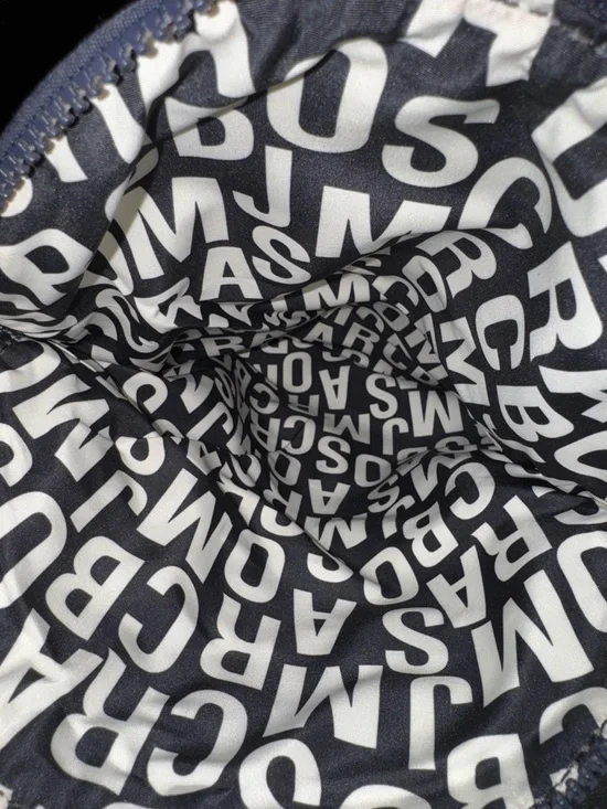 Marc Jacobs Natasha Quilted Floral Crossbody Blue with Red & Yellow Flowers - Picture 14 of 17